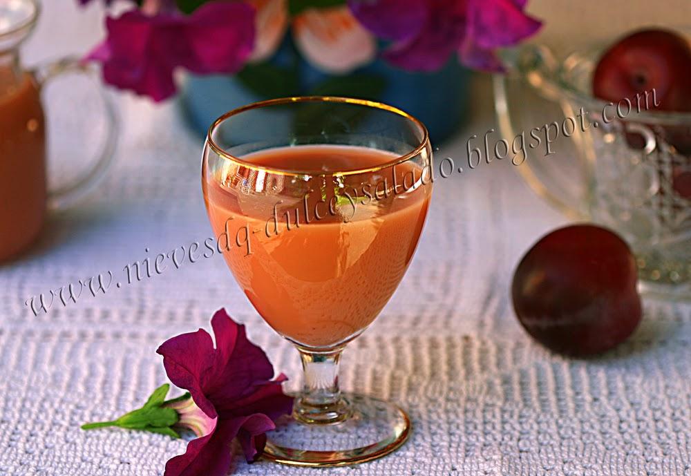 LECHE DE ARROZ CON CIRUELAS