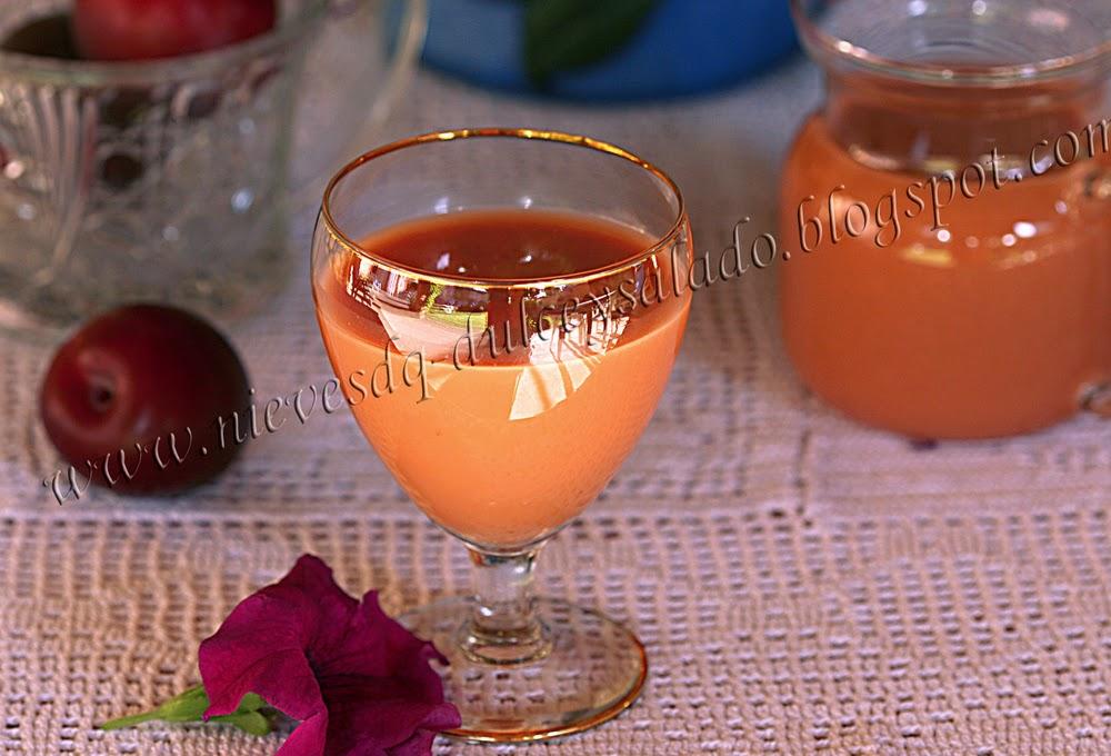 LECHE DE ARROZ CON CIRUELAS