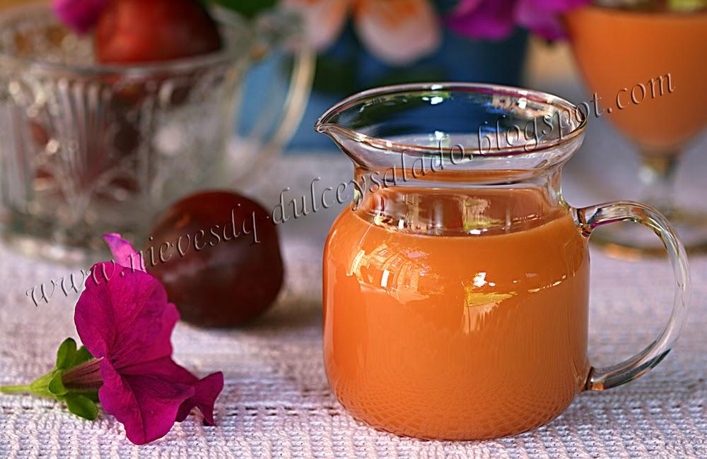 LECHE DE ARROZ CON CIRUELAS