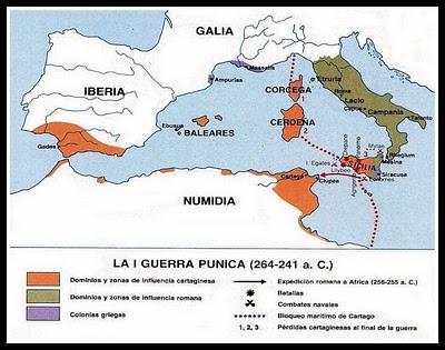 HALLAN RESTOS DE LA ULTIMA BATALLA NAVAL ENTRE ROMA Y CARTAGO