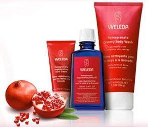 Cosméticos con granada