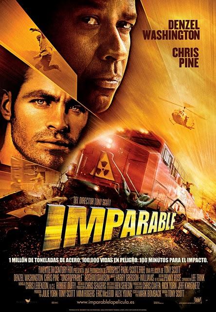 Póster y trailer oficial español de 'Imparable'