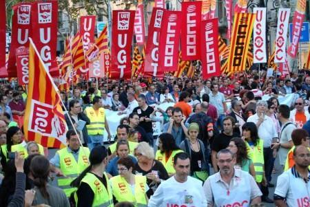 Diferencias entre las huelgas francesas y las huelgas españolas mani-29S