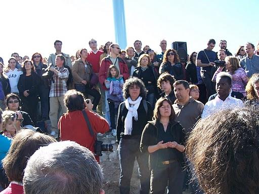 Ceremonia de Aventamiento de las Cenizas de Silo. Parque Toledo