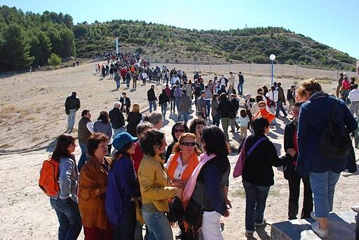 Ceremonia de Aventamiento de las Cenizas de Silo. Parque Toledo