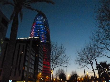 PLAÇA DE LES GLÓRIES, EN LA BARCELONA DE' ABANS, D' AVUI I DE SEMPRE...7-01-2015...!!!