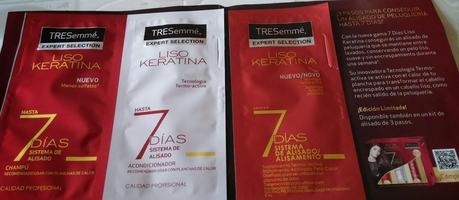 TRESemmé 7 Días Liso Keratina, mi experiencia