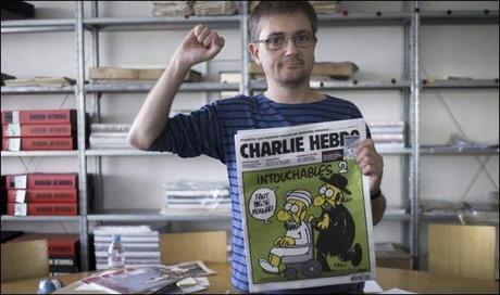 Charb, director de Charlie Hebdo