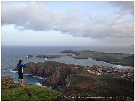 Ferrol running, otra ruta, de Campelo al Faro de Punta Frouxeira