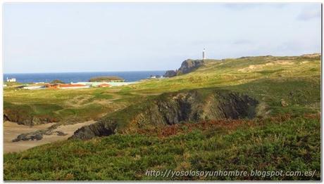 Ferrol running, otra ruta, de Campelo al Faro de Punta Frouxeira