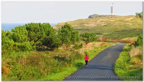 Ferrol running, otra ruta, de Campelo al Faro de Punta Frouxeira