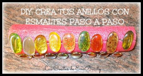 DIY: Crea tus anillos con Esmaltes. Paso a Paso.