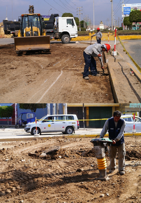 En San Vicente: INICIAN MEJORAMIENTO DE AV. MARISCAL BENAVIDES…