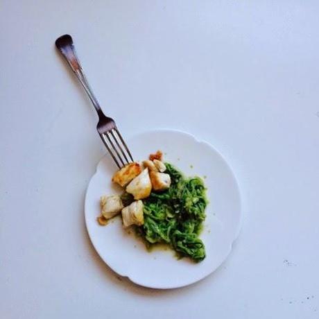 Espaguetis de calabacín