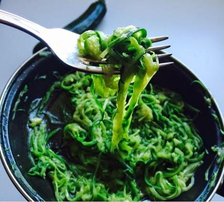 Espaguetis de calabacín