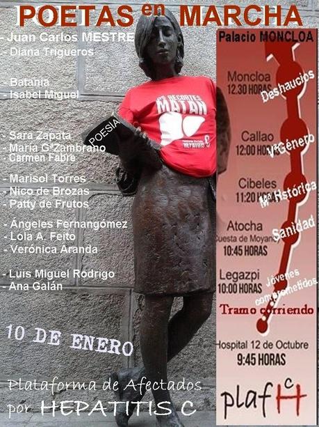 Poetas en marcha-Hepatitis C (en apoyo a los afectados)