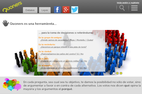 Quoners: encuestas, debates, opiniones y discusiones