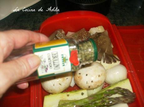 Verduras en su jugo