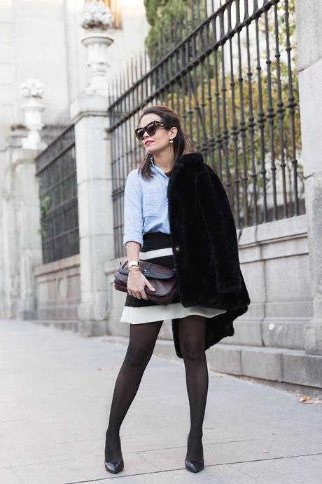 Striped_Skirt-Blue_Shirt-Faux_Fur_Coat-Outfit-Street_Style-Collage_Vintage-16