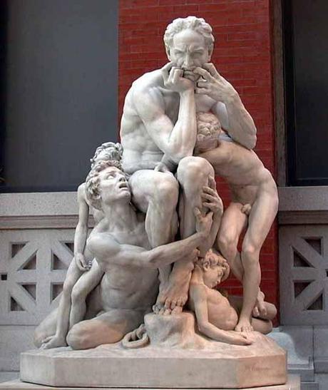 Imagen de la obra Ugolino y sus hijos de Carpeaux