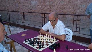 Reina, Daniel y Ricardo en el nocturno de Jumilla