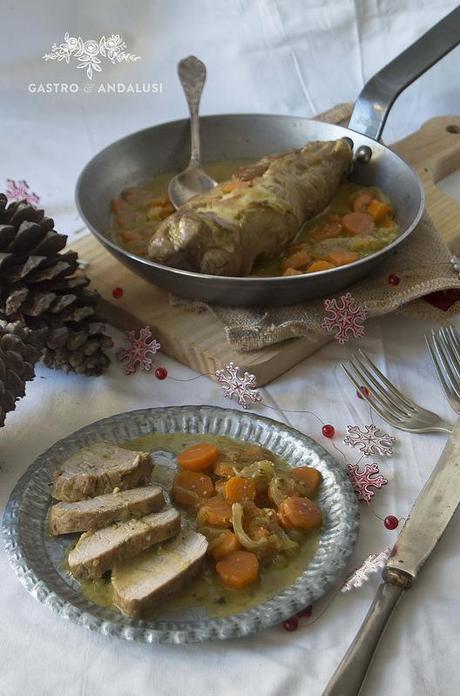 Solomillo al Whisky con almendras