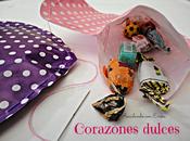 Corazón papel dulce