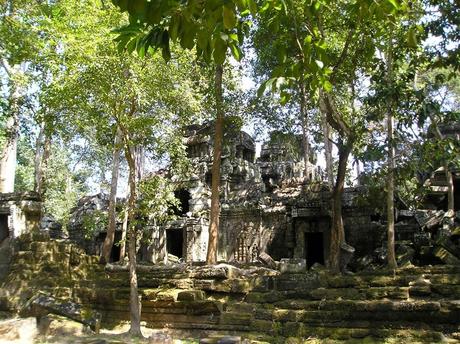 The Ta Nei temple in Angkor, Cambodia