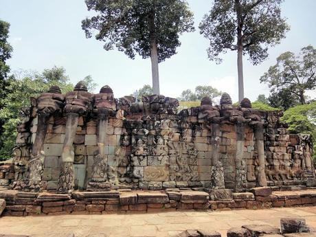 Angkor Thom Terrace of the Elephants