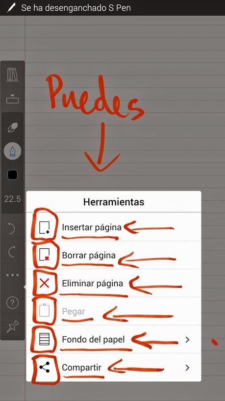 INKredible. Buena aplicación para escribir con el dedo o un pen