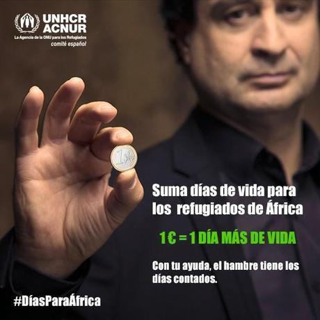 Con tu ayuda, el hambre tiene los días contados. 1 € = 1 DÍA MÁS DE VIDA
