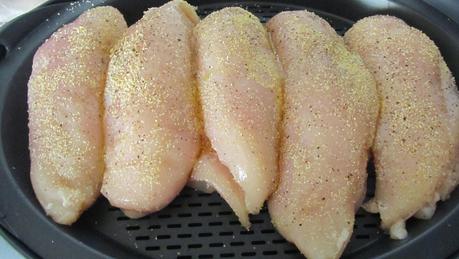 Pechugas en salsa de cebolla