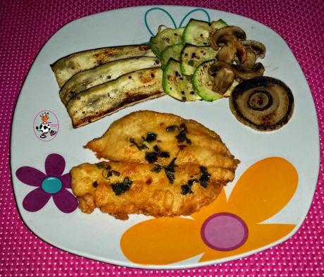LENGUADO CON VERDURAS A LA PLANCHA
