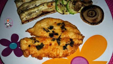 LENGUADO CON VERDURAS A LA PLANCHA