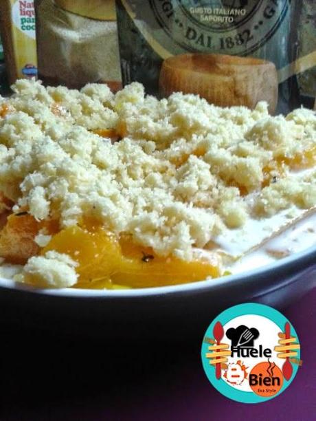 Crumble de calabaza