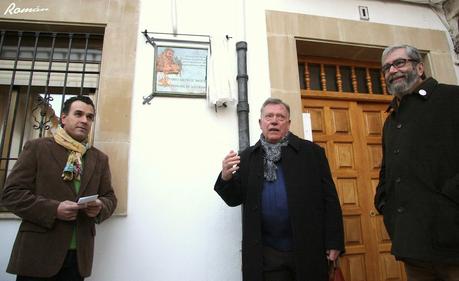 ACTO DE INAUGURACIÓN DE LA PLACA HOMENAJE A ANTONIO MUÑOZ MOLINA