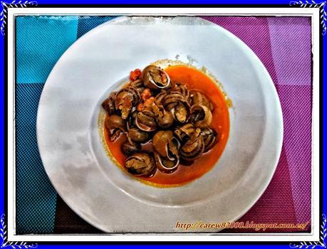 Caracoles en salsa Caracoles en salsa