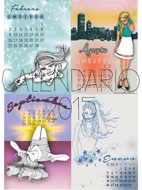 CALENDARIO ME SALEN ALAS 2015 CALENDARIO ME SALEN ALAS 2015