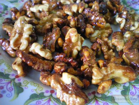 Nueces caramelizadas