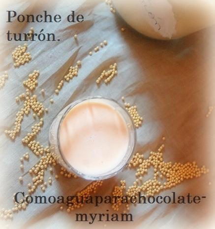 PONCHE DE TURRÓN. Blog amigo Sugg-r and some Salt.