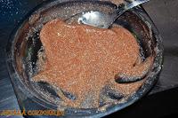 REVUELTO DE GUISANTES CON LANGOSTINOS, GELATINA DE JAMÓN SERRANO Y CRUJIENTE DE GAMBAS