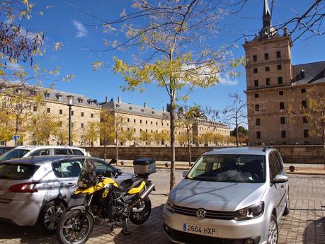 RUTA EN MOTO AL ESCORIAL EN MADRID