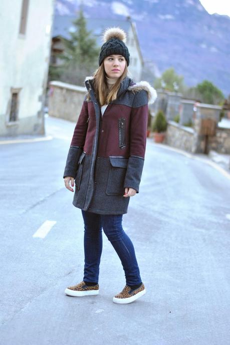 Happy girl at the mountain