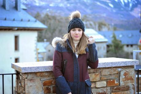 Happy girl at the mountain