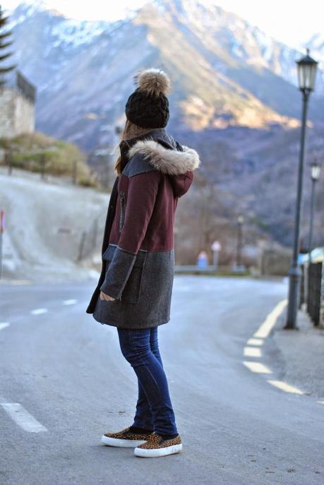 Happy girl at the mountain