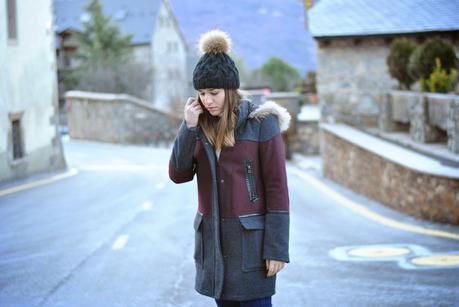 Happy girl at the mountain