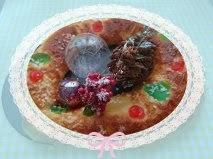 MENU DE REYES NECORAS RELLENAS CANELONES DE LUXE DE MARISCO Y ROSCON DE REYES