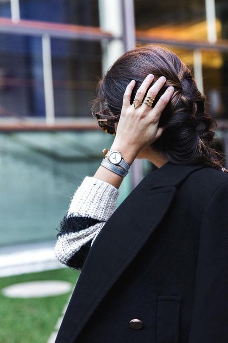 Jennyfer-Khaki_Jeans-Striped_Dress-Blue_Coat-Purificacion_Garcia_Bag-Outfit-Street_Style-32