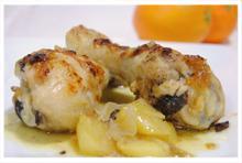 Pollo con salsa de naranja Pollo con salsa de naranja