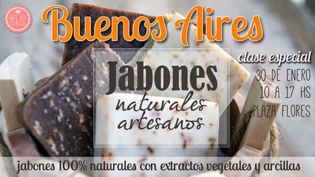 Clase de Jabones naturales artesanos en Buenos Aires